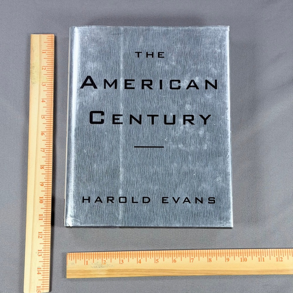 Harold Evans The American Century Hardcover 1998 First Edition US History Book - Picture 3 of 11